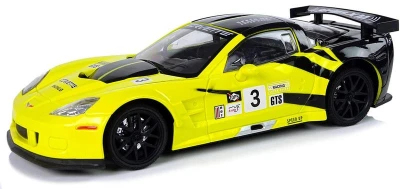 RC Auto Corvette C6.R na diaľkové ovládanie 2,4GHz 1:18 na batérie Svetlo 2 farby