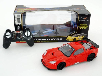 RC Auto Corvette C6.R na diaľkové ovládanie 2,4GHz 1:18 na batérie Svetlo 2 farby