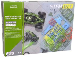 RC Auto formule k sestavení 20cm na vysílačku 2,4GHz na baterie (stavebnice)