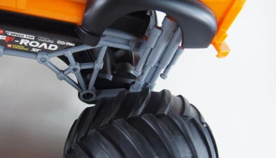 RC auto Monster Truck Crazy 1:16 oranžový