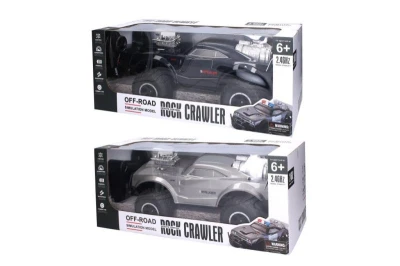 RC Auto na ovládanie 48cm čierne , strieborné na vysielačku 2,4GHz
