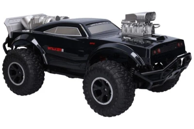 RC Auto na ovládanie 48cm čierne , strieborné na vysielačku 2,4GHz