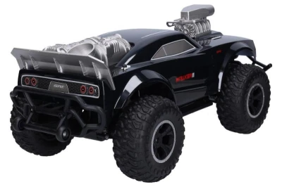 RC Auto na ovládanie 48cm čierne , strieborné na vysielačku 2,4GHz