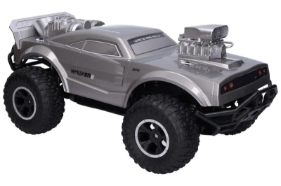 RC Auto na ovládanie 48cm čierne , strieborné na vysielačku 2,4GHz