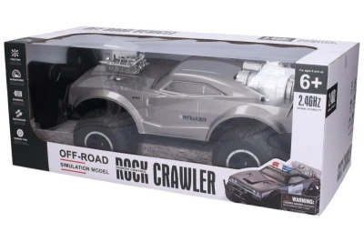 RC Auto na ovládanie 48cm čierne , strieborné na vysielačku 2,4GHz