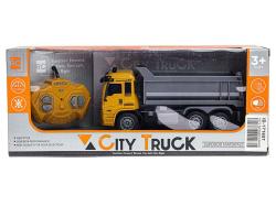 RC Auto nákladní auto - sklápěč na vysílačku 1:30 4 funkce