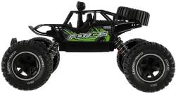 RC Auto off-road zelený na vysílačku 27MHz kouřící na baterie Světlo