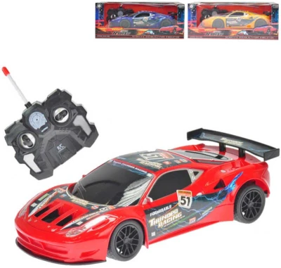 RC Auto sportovní 23cm na vyílačku 27MHz na baterie 3 barvy Světlo RC Auto sportovní 23cm na vyílačku 27MHz na baterie 3 barvy Světlo