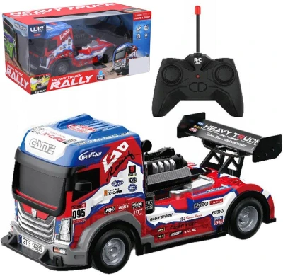 RC Auto tahač Heavy Truck na vysílačku 27MHz na baterie Světlo RC Auto tahač Heavy Truck na vysílačku 27MHz na baterie Světlo