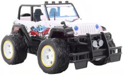 RC Auto terénní bílé off-road na vysílačku 1:16 na baterie Světlo