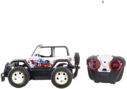RC Auto terénní bílé off-road na vysílačku 1:16 na baterie Světlo