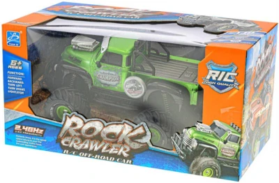 RC Auto terénne veľké kolesá 23cm na vysielačku 2,4Ghz na batérie Svetlo