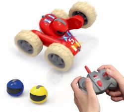 RC Auto trikové oboustranné 1:24 na vysílačku na baterie Světlo Zvuk 3 barvy