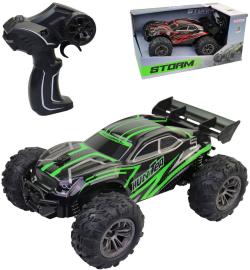 RC Auto velká kola na vysílačku 2,4GHz na baterie Světlo 2 barvy