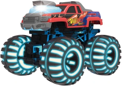 RC Auto Wild Truck veľké kolesá na diaľkové ovládanie 2,4GHz na batérie Svetlo