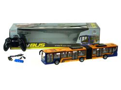 RC Autobus kloubový MHD na vysílačku na baterie USB Světlo 2 barvy