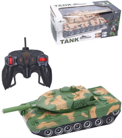 RC Autorobot tank na vysílačku 40MHz na baterie Světlo Zvuk 2 barvy RC Autorobot tank na vysílačku 40MHz na baterie Světlo Zvuk 2 barvy