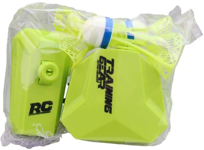 RC Badminton tréner závesný set so 2 košíkmi na batérie Svetlo