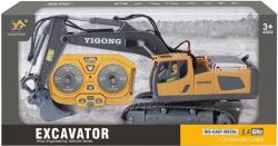 RC Bagr stavební stroj na vysílačku 2,4GHz kov na baterie Světlo Zvuk