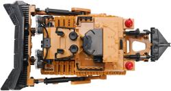 RC Buldozer funkční na vysílačku 2,4GHz na baterie 1:24 kov USB Světlo Zvuk
