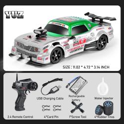 RC driftovací auto Drift Car 1:16 2,4 GHz zelené