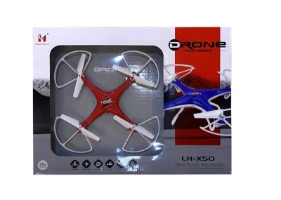 RC Dron Pioneer 360° na vysílačku 2,4GHz na baterie Světlo LED USB 3 barvy