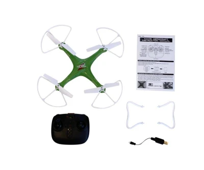RC Dron Pioneer 360° na vysílačku 2,4GHz na baterie Světlo LED USB 3 barvy