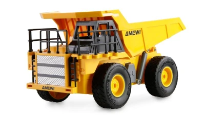 Amewi žluto-černý 9kanálový 1:24 RTR RC dumper sklápěcí nákladní vůz