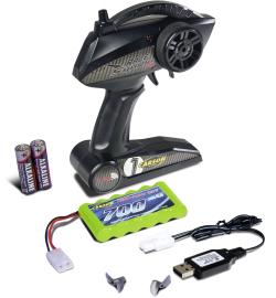 RC katamarán Race Shark FD 2,4 GHz RTR růžová