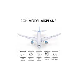 RC letadlo Boeing 787 RTF, rozpětí 550mm, gyroskopická stabilizace