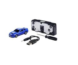 RC mini auto Nano Racer Ford Mustang Shelby GT500 modrý
