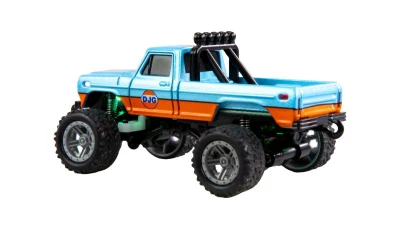 RC Monster Truck kRovový s přívěsem 1:64 RTR LED Tempomat 2,4GHz