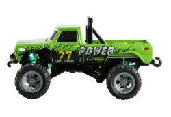RC Monster Truck kRovový s přívěsem 1:64 RTR LED Tempomat 2,4GHz