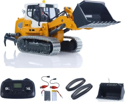 RC pásový nakladač LR636 s funkční lžící 2,4 GHz 1:50