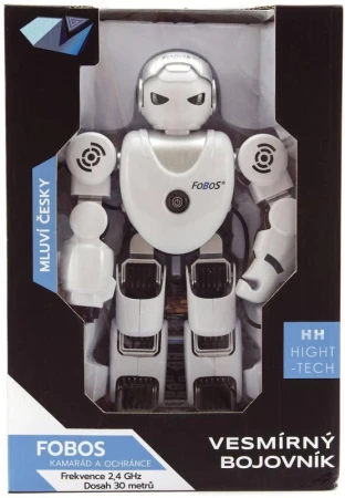 RC Robor Fobos interaktivní chodící vysílačku 2,4GHz na baterie Světlo Zvuk CZ