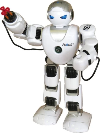 RC Robor Fobos interaktivní chodící vysílačku 2,4GHz na baterie Světlo Zvuk CZ