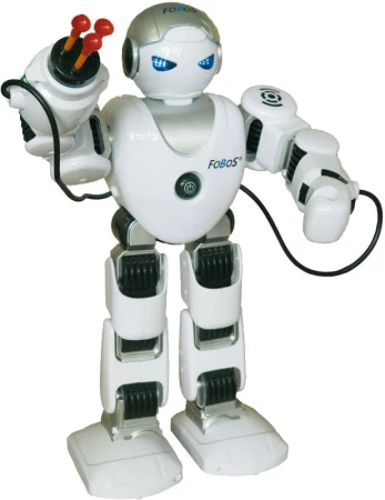 RC Robor Fobos interaktivní chodící vysílačku 2,4GHz na baterie Světlo Zvuk CZ