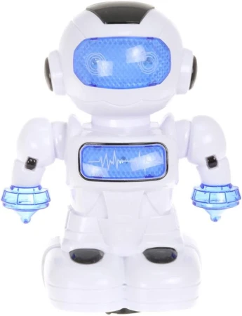 RC Robot 22cm chodí spieva tancuje na batérie Svetlo Zvuk
