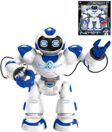 RC Robot interaktivní kosmonaut tančí střílí na baterie Světlo Zvuk