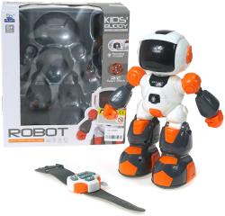 RC Robot na vysílačku chodí tančí na baterie nahrávání REC Světlo Zvuk