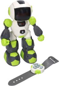 RC Robot na vysílačku chodí tančí na baterie nahrávání REC Světlo Zvuk
