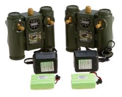 RC sada bojujících tanků German Tiger I a M1A2 1:28