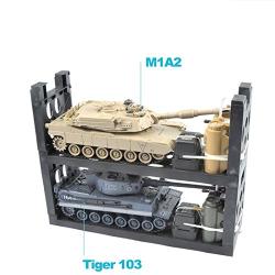 RC sada bojujúcich tankov M1A2 vs TIGER 103 so simuláciou boja pre dvoch hráčov 1:28