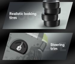 RC sklápěč Volvo s osvětlením a otevíracími dveřmi 2,4 GHz