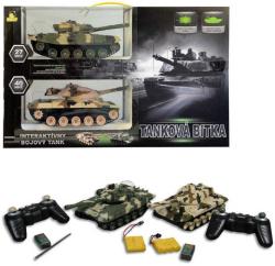 RC Tank 27cm 2ks s pojízdnými pásy na vysílačku na baterie Zvuk RC Tank 27cm 2ks s pojízdnými pásy na vysílačku na baterie Zvuk