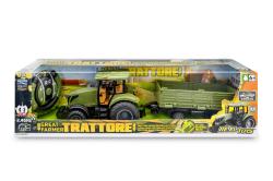 RC traktor s vlekem 50 cm 2,4 GHz