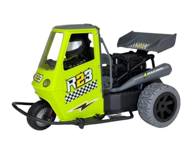 RE.EL Toys RC Tuk-tuk APEX PRO RACING 2,4 GHz, proporcionální, RTR, kouř, LED RE.EL Toys RC Tuk-tuk APEX PRO RACING 2,4 GHz, proporcionální, RTR, kouř, LED
