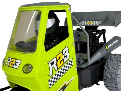 RE.EL Toys RC Tuk-tuk APEX PRO RACING 2,4 GHz, proporcionální, RTR, kouř, LED