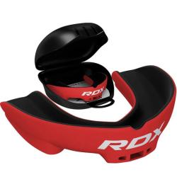 RDX 3w Chránič zubov pre DOSPELÝCH, červeno čierny