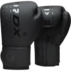RDX Boxerské tréningové rukavice F6 Kara čierne 16 oz